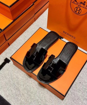 에르메스 올수공 오란 슬리퍼 샌들 페이던트 36